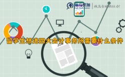 留学生想进四大会计事务所需要什么条件