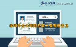 深圳外企公司排名前十有哪些企业