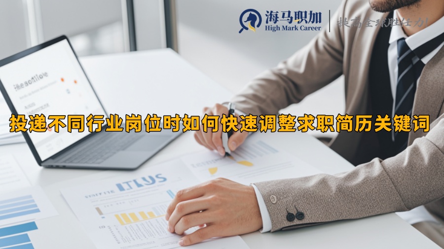 投递不同行业岗位时如何快速调整求职简历关键词