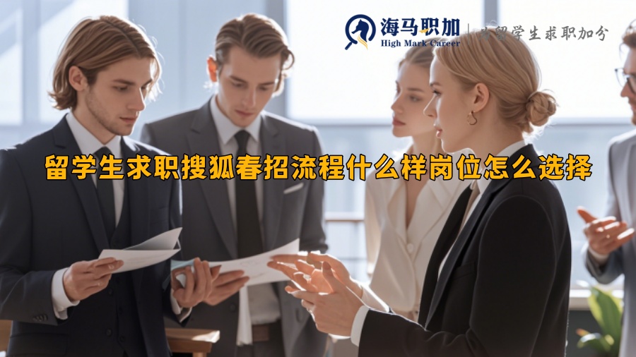 留学生求职搜狐春招流程什么样岗位怎么选择