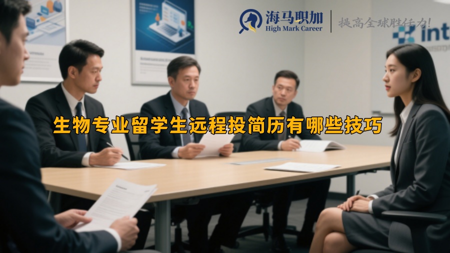 生物专业留学生远程投简历有哪些技巧