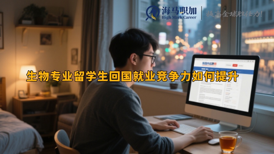 生物专业留学生回国就业竞争力如何提升