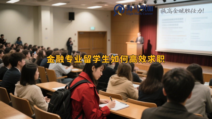 金融专业留学生如何高效求职