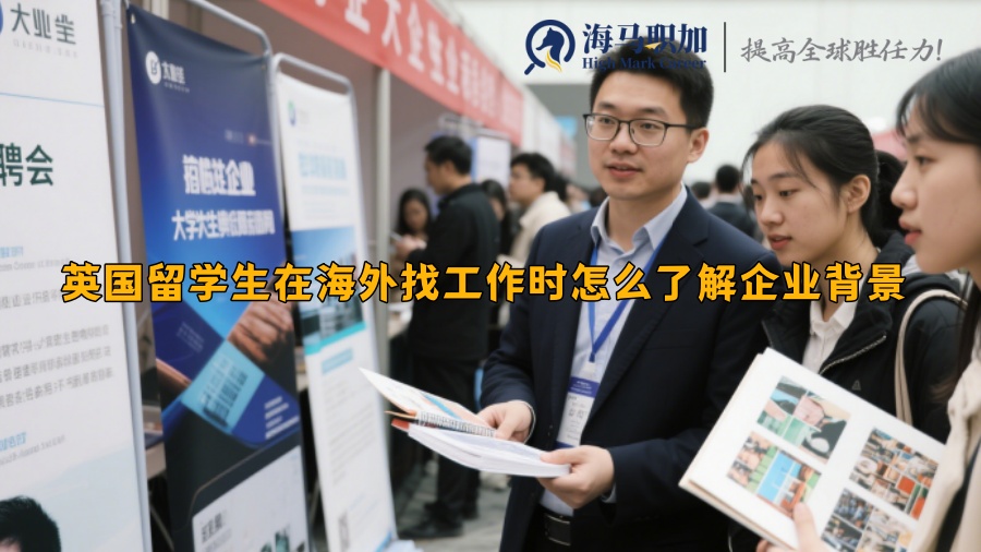 英国留学生在海外找工作时怎么了解企业背景