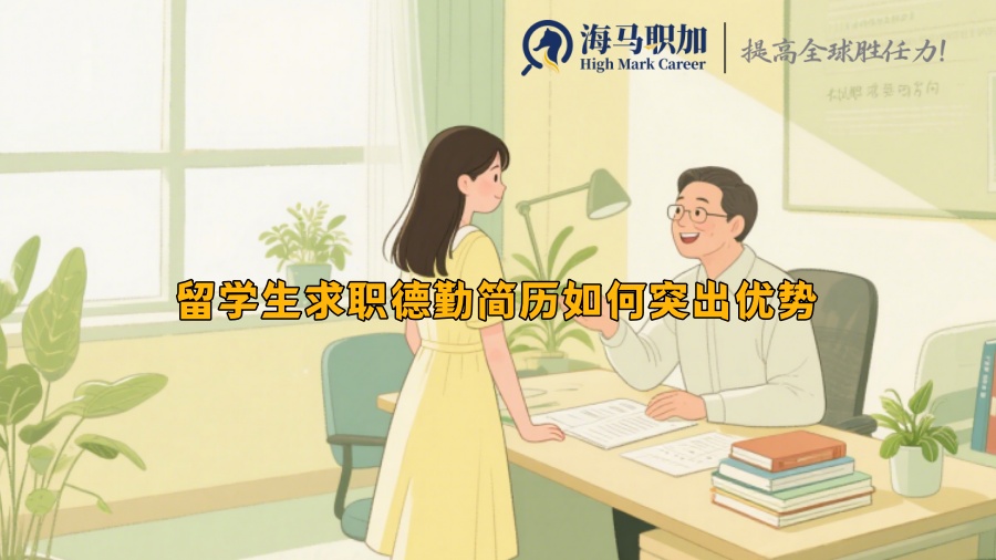 留学生求职德勤简历如何突出优势