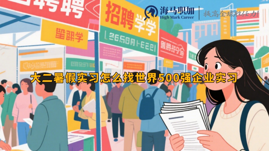 大二暑假实习怎么找世界500强企业实习