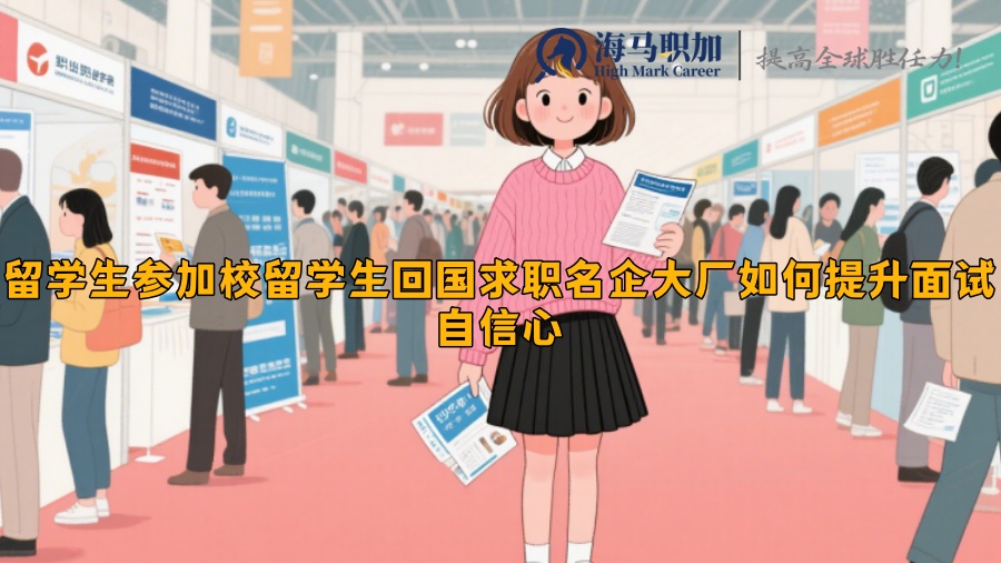 留学生回国求职名企大厂如何提升面试自信心
