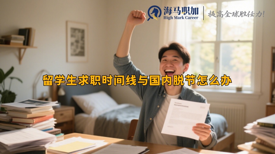 留学生求职时间线与国内脱节怎么办