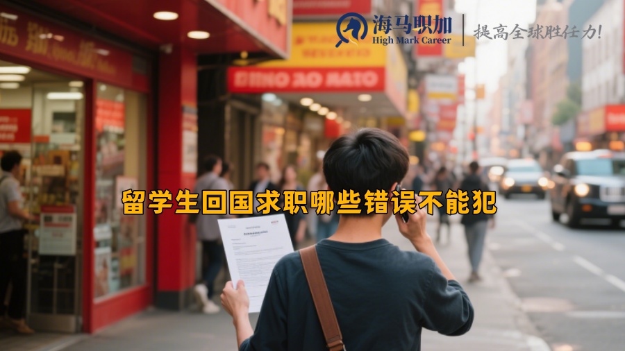 留学生回国求职哪些错误不能犯 留学生回国求职哪些错误不能犯