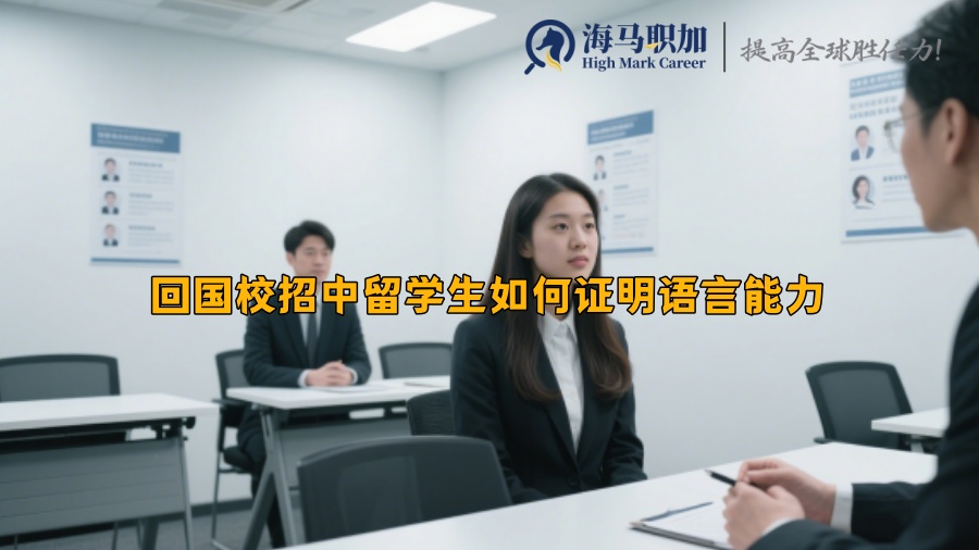 回国校招中留学生如何证明语言能力