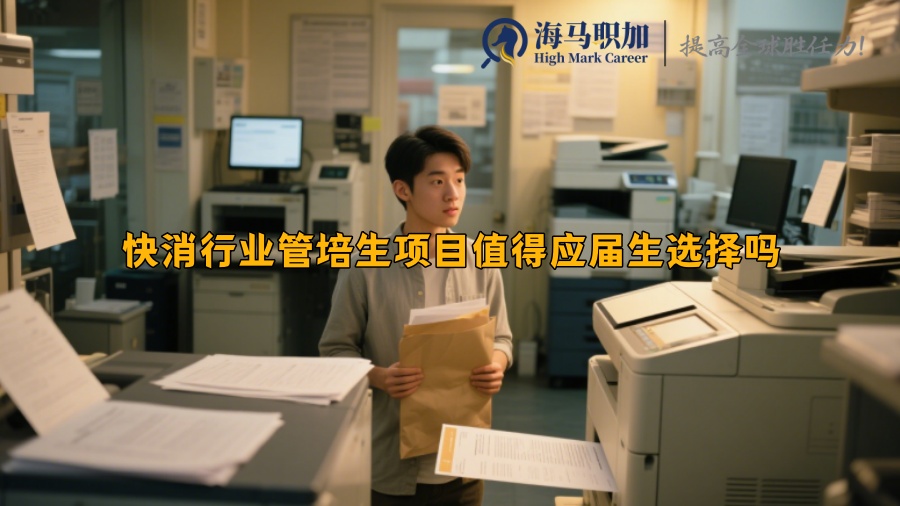 快消行业管培生项目值得应届生选择吗