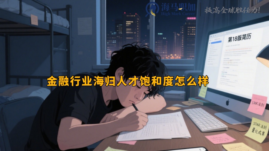 金融行业海归人才饱和度怎么样