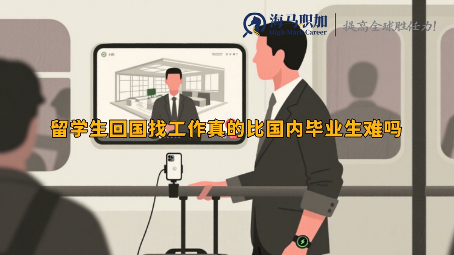 留学生回国找工作真的比国内毕业生难吗