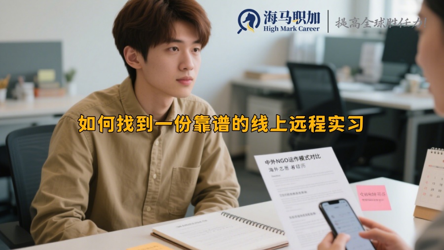 如何找到一份靠谱的线上远程实习