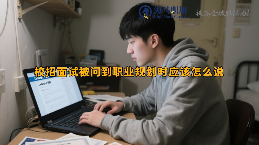 校招面试被问到职业规划时应该怎么说