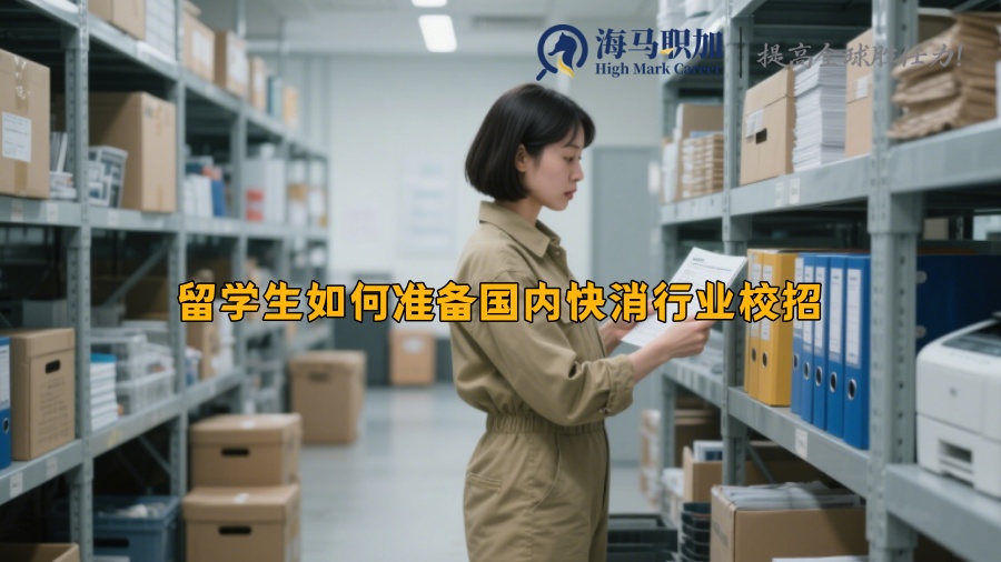 留学生如何准备国内快消行业校招