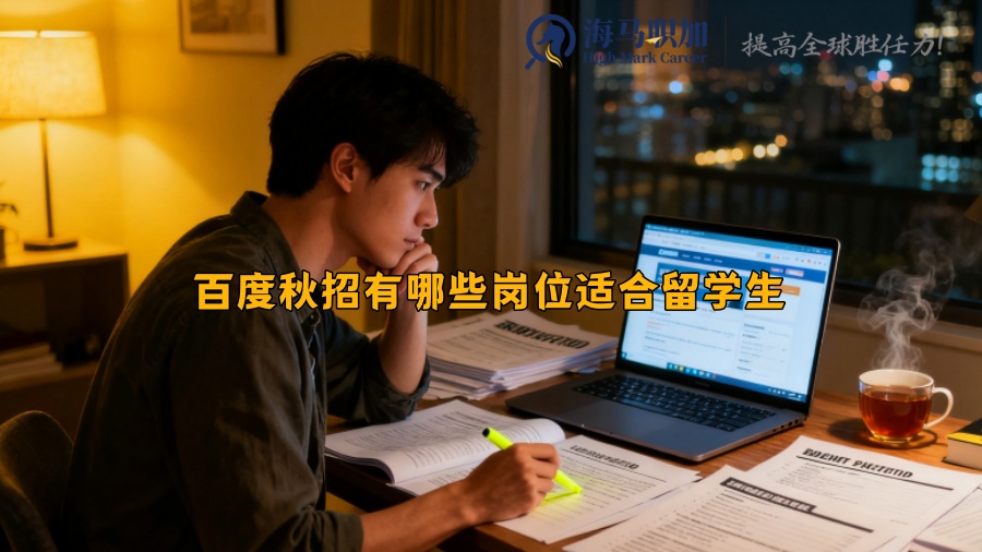 百度秋招有哪些岗位适合留学生