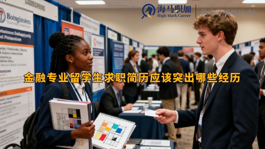 金融专业留学生求职简历应该突出哪些经历
