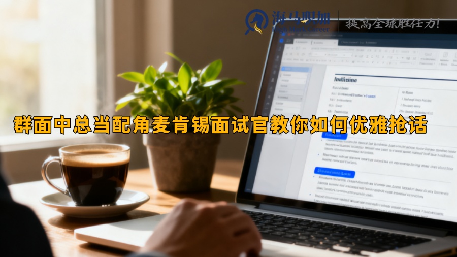 群面中总当配角麦肯锡面试官教你如何优雅抢话 群面中总当配角麦肯锡面试官教你如何优雅抢话