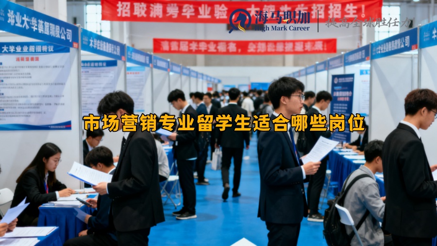 市场营销专业留学生适合哪些岗位