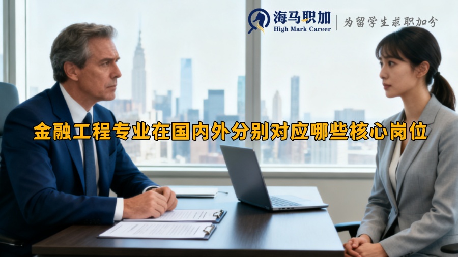 金融工程专业在国内外分别对应哪些核心岗位