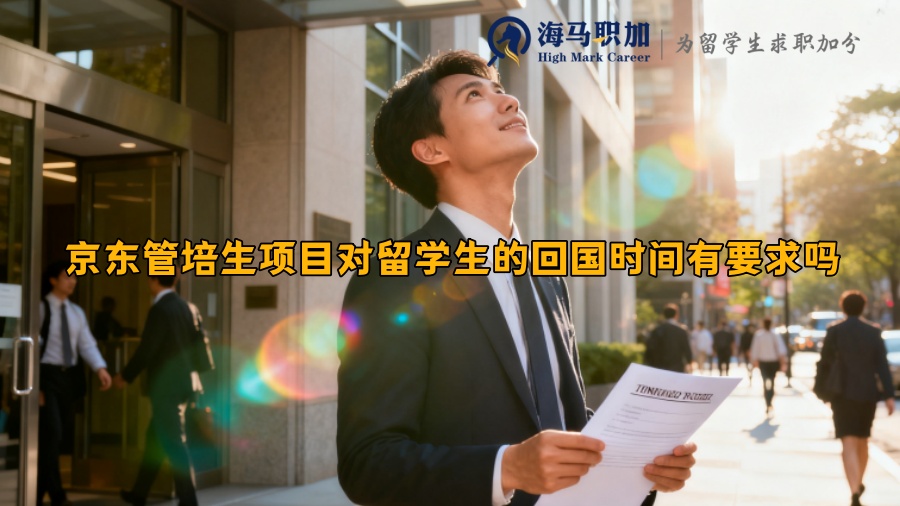 京东管培生项目对留学生的回国时间有要求吗