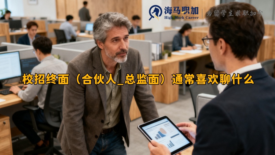 校招终面（合伙人_总监面）通常喜欢聊什么