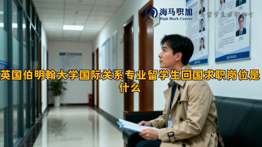 英国伯明翰大学国际关系专业留学生回国求职岗位是什么