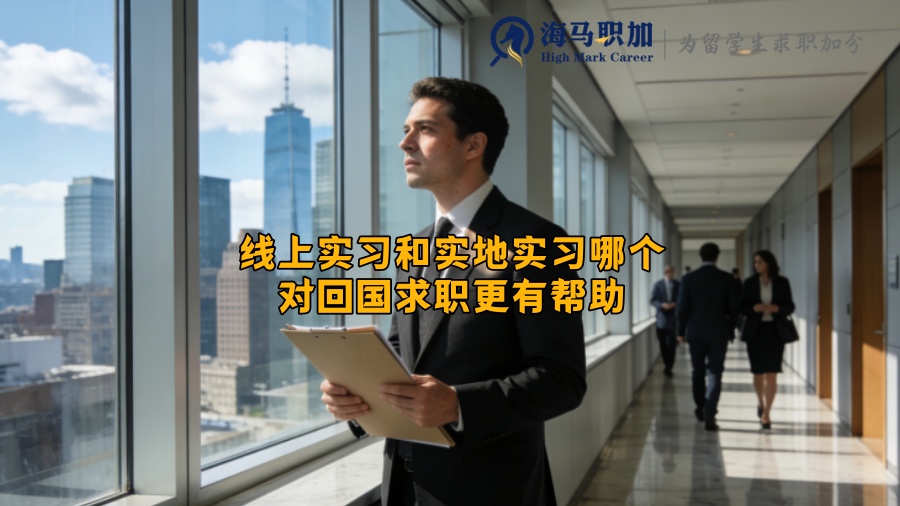 线上实习和实地实习哪个对回国求职更有帮助 线上实习和实地实习哪个对回国求职更有帮助