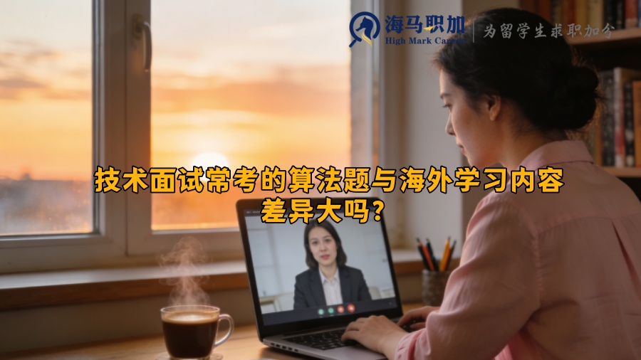 技术面试常考的算法题与海外学习内容差异大吗？