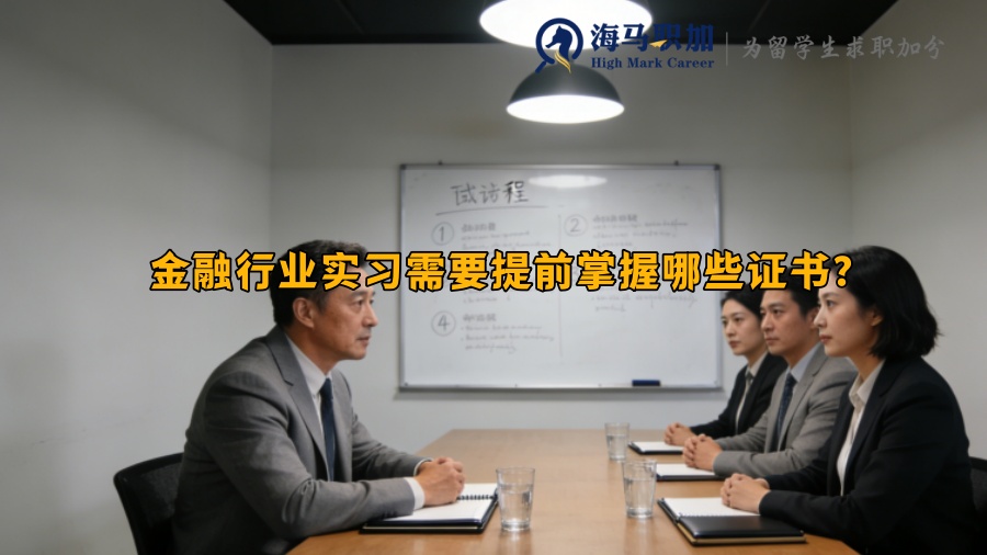 金融行业实习需要提前掌握哪些证书？