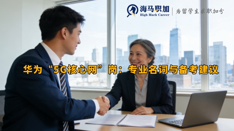 华为“5G核心网”岗：专业名词与备考建议