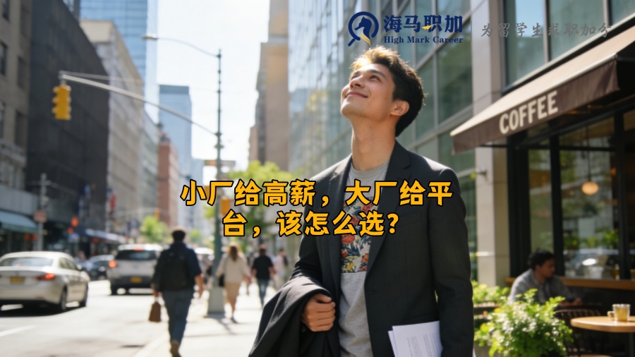 小厂给高薪,大厂给平台,该怎么选? 小厂给高薪,大厂给平台,该怎么选?
