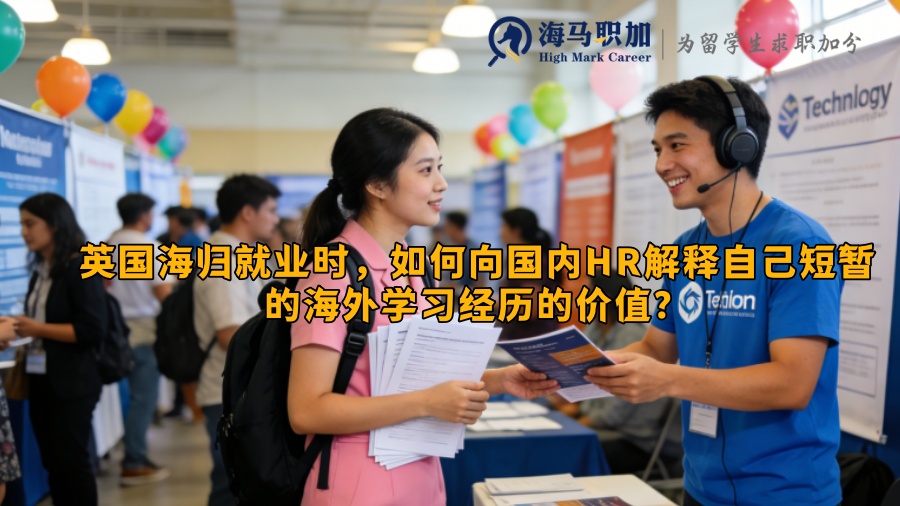 英国海归就业时,如何向国内HR解释自己短暂的海外学习经历的价值? 英国海归就业时,如何向国内HR解释自己短暂的海外学习经历的价值?
