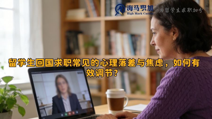 留学生回国求职常见的心理落差与焦虑，如何有效调节？