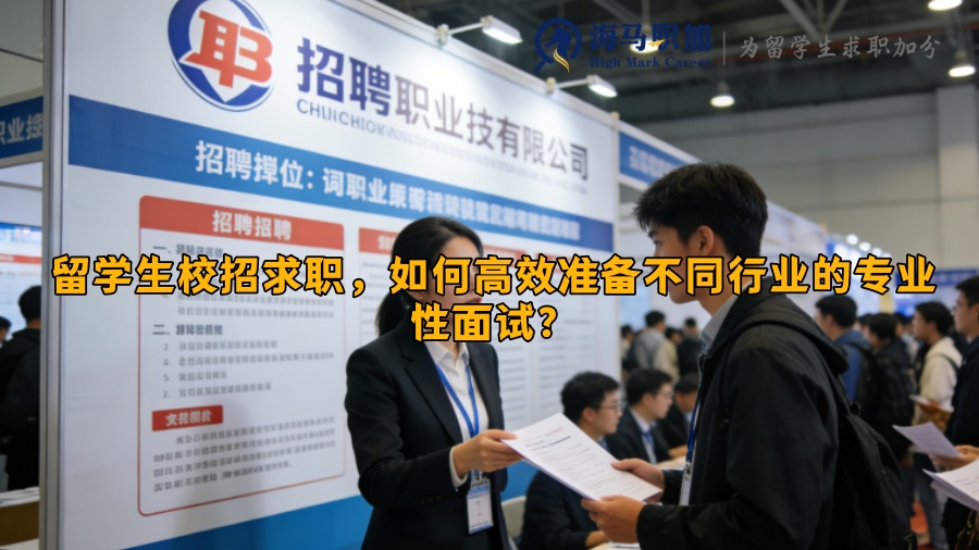 留学生校招求职,如何高效准备不同行业的专业性面试? 留学生校招求职,如何高效准备不同行业的专业性面试?