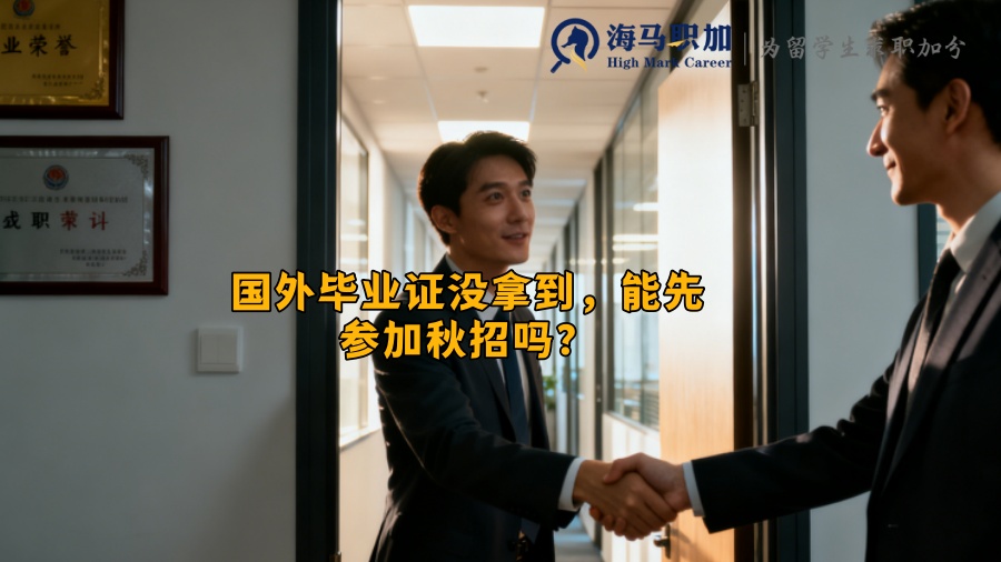 国外毕业证没拿到,能先参加秋招吗? 国外毕业证没拿到,能先参加秋招吗?