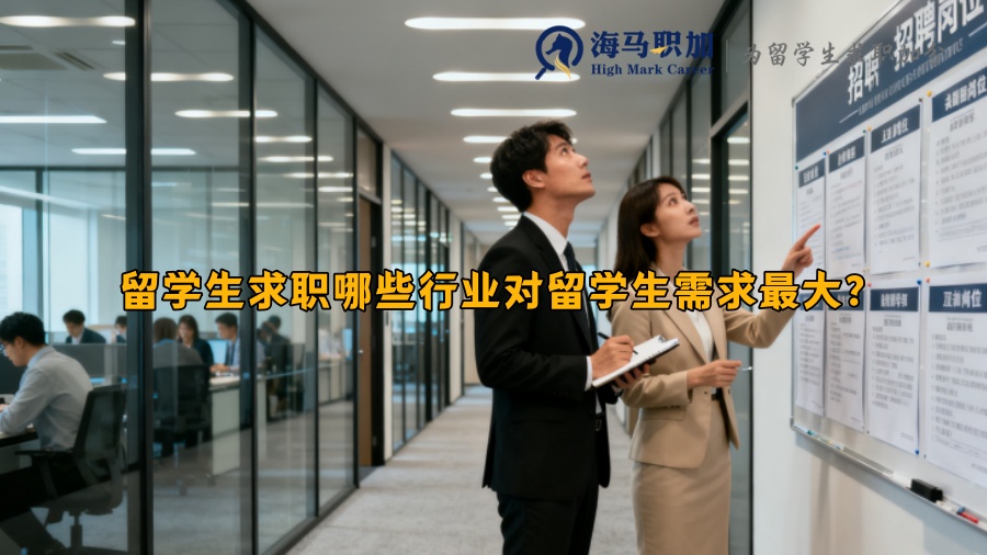 留学生求职哪些行业对留学生需求最大？