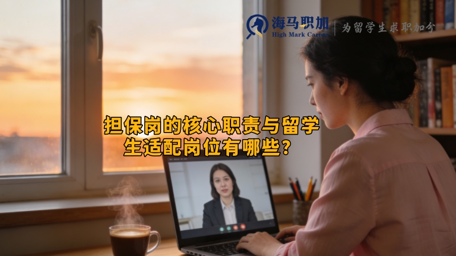 担保岗的核心职责与留学生适配岗位有哪些？