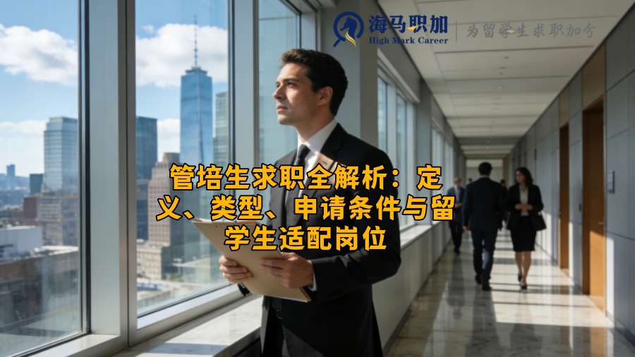 管培生求职全解析：定义、类型、申请条件与留学生适配岗位