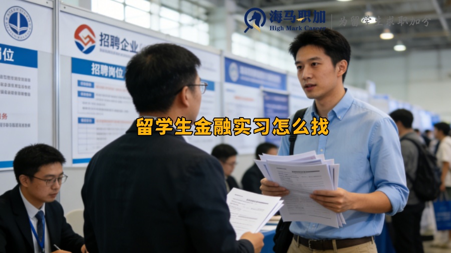 留学生金融实习怎么找