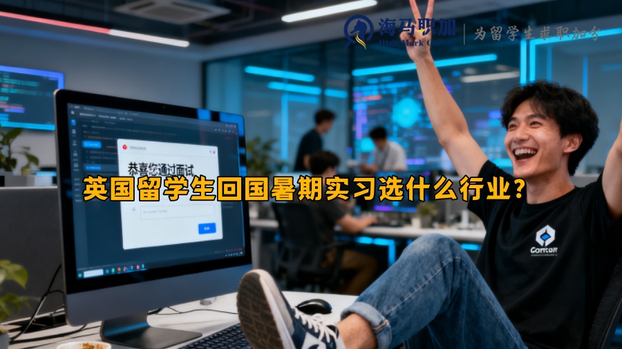 英国留学生回国暑期实习选什么行业？