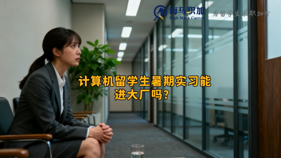 计算机留学生暑期实习能进大厂吗？