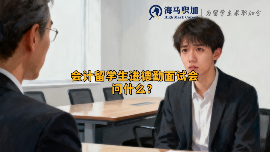 会计留学生进德勤面试会问什么？