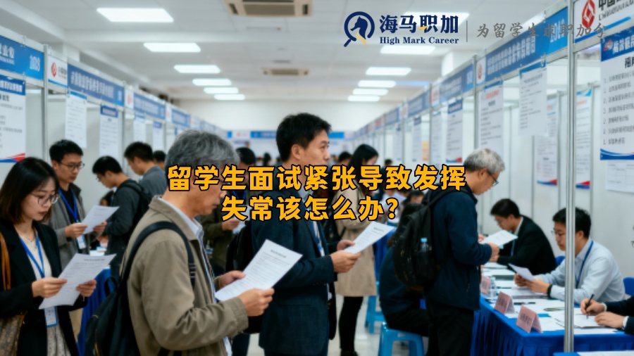 留学生面试紧张导致发挥失常该怎么办？