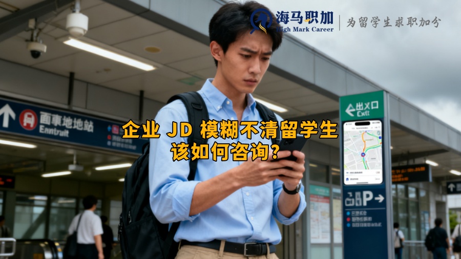 企业 JD 模糊不清留学生该如何咨询？