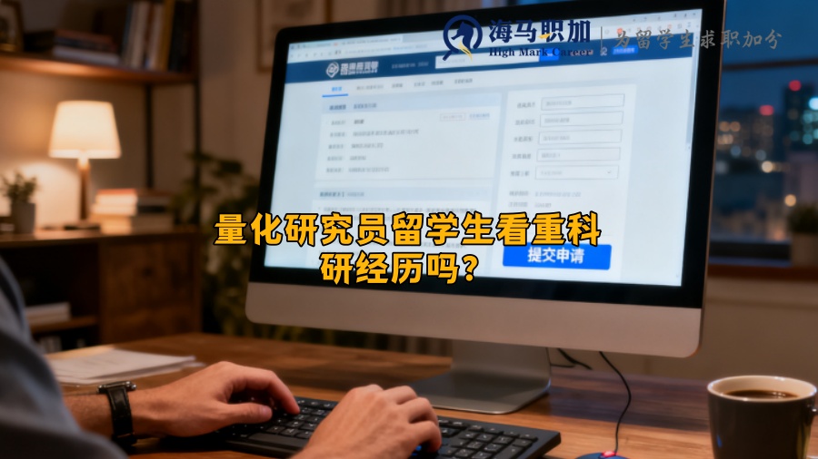 量化研究员留学生看重科研经历吗？