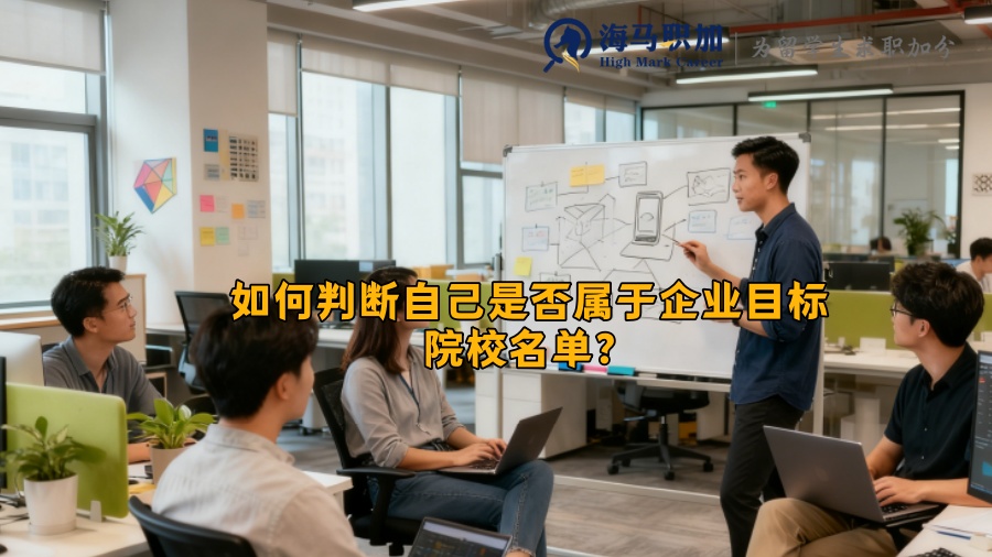 如何判断自己是否属于企业目标院校名单？