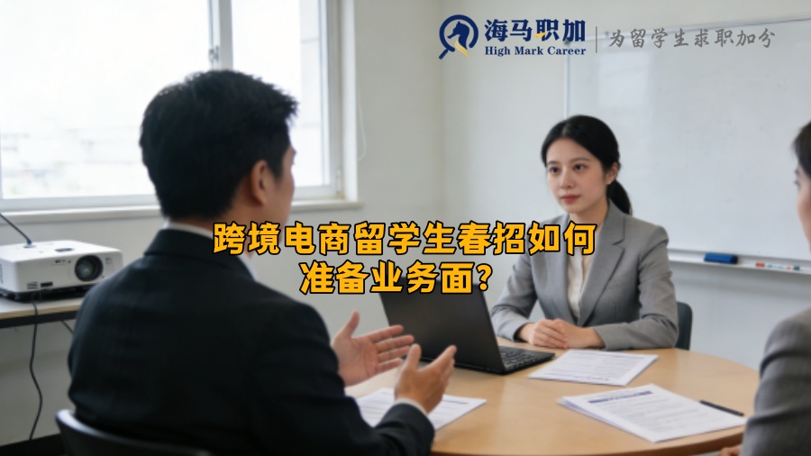 跨境电商留学生春招如何准备业务面？