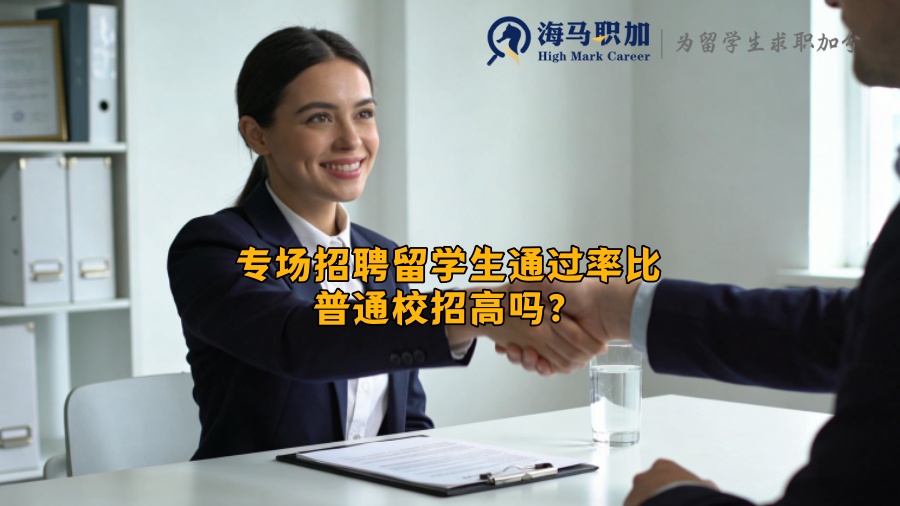 专场招聘留学生通过率比普通校招高吗？